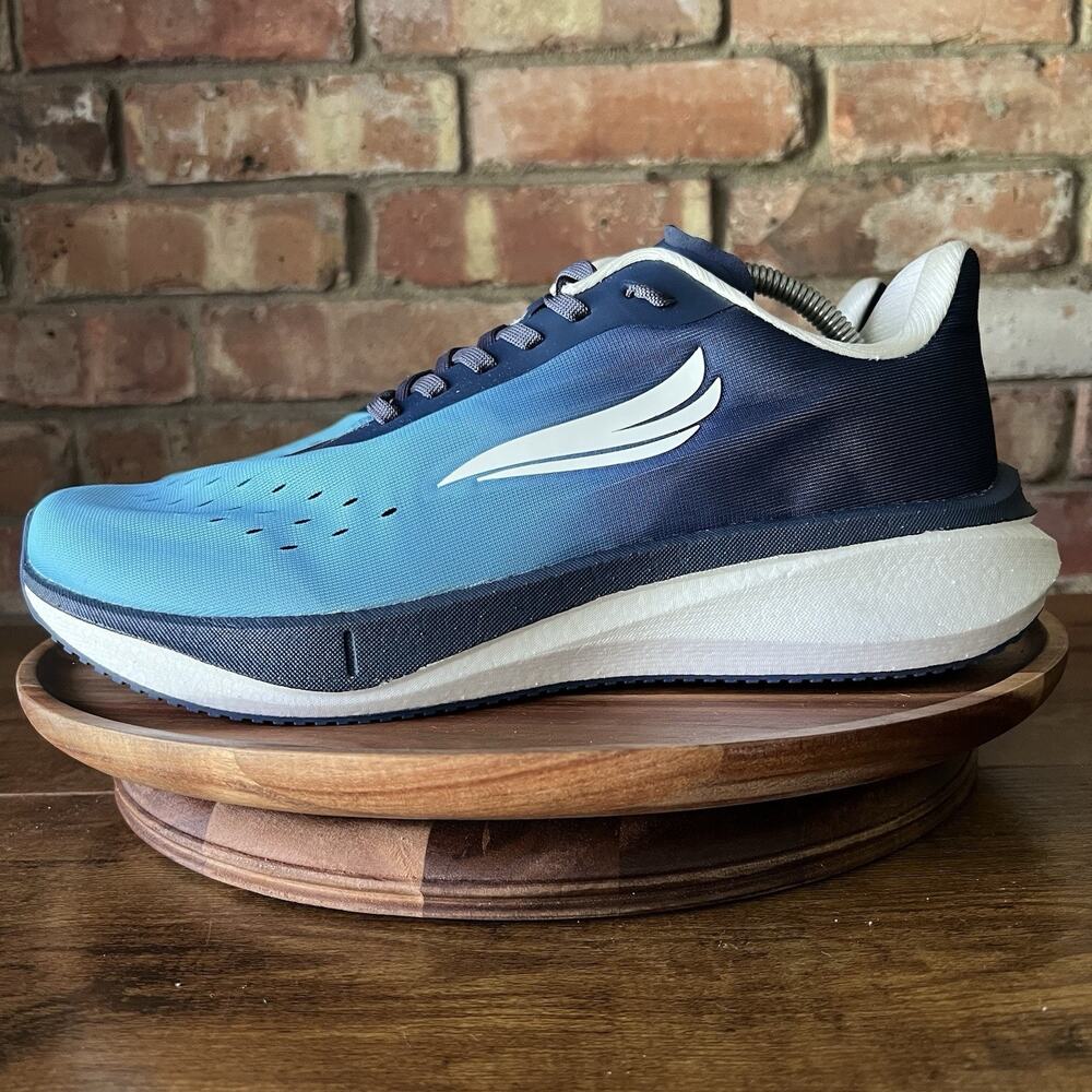 Swift Running APUS Men’s 12 Blue Carbon Plate Running Cushioned Shoes Sneakers